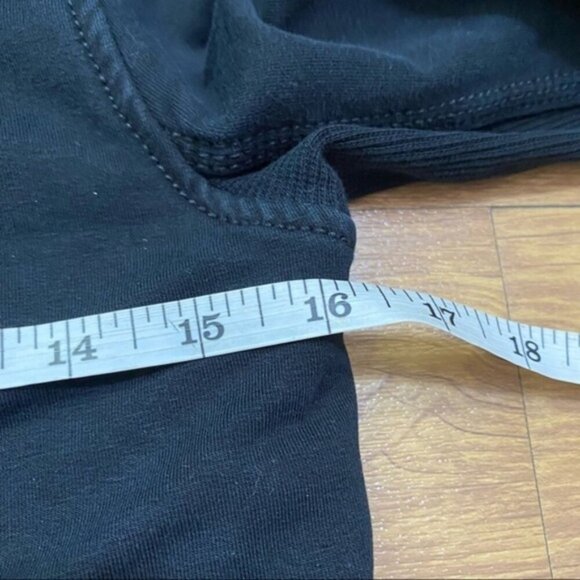 Lululemon Awareness Wrap Hoodie Black‎ Sweater Size 4 - Picture 5 of 10